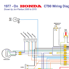 Wiring diagrams are designed to tell you what the different wires are for in your 1973 mercedes. Honda Ct90 Wiring Diagram 1977 On All Systems Home Of The Pardue Brothers