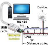 RS485 modbus connection