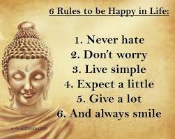 Buddha S Rules For Happy Life Are Simple Buddha Zen Happiness Buddhism Quote Buddhist Quotes Buddha Quotes Inspirational