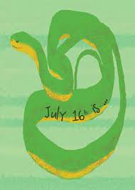 Anniversary On World Snake Day July 16 Card Ad Affiliate Snake World Anniversary Day Greeting Card Artist Graphic Design Trends Free Ecards
