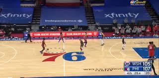 Film Study The Play That Decided The Wizards Sixers Game Who Is Responsible For The Defensive Breakdown Bullets Forever