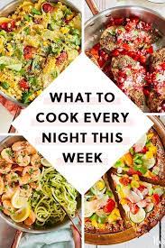 Here S What To Cook Every Night This Week September 10 16 What To Cook Cooking Recipes
