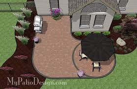 440 Sq Ft L Shaped Patio Design Backyard Patio Designs Patio Design Backyard Patio