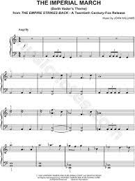The Imperial March From Star Wars The Empire Strikes Back Sheet Music Easy Piano Piano Solo In C Major Download Print Sheet Music Star Wars Sheet Music Easy Piano