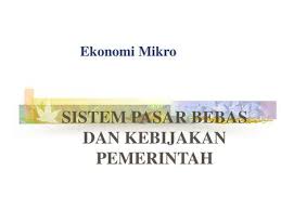 Salah satu contoh pasar input adalah pasar tenaga kerja. Pola Kegiatan Perekonomian Ppt Download