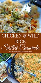 Creamy Chicken Rice Casserole In 2020 Wild Rice Recipes Wild Rice Casserole Rice Casserole Recipes