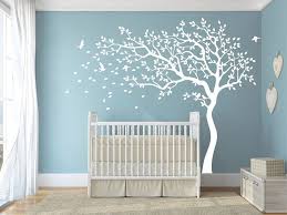 Weiss Baby Kinderzimmer Baum Wandtattoos Kinder Zimmer Kinderzimmer Weiss Wandtattoo Kinderzimmer