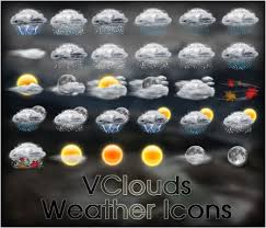 Vclouds Weather Icons By Vclouds On Deviantart Weather Icons Icon Apple Icon