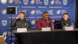 Montana's Austin Patterson, Travis DeCuire, Kai Johnson