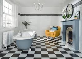 Black and white bathroom tile floor. 6 Black And White Checkered Floor Types You Can Use In Your House Jimenezphoto