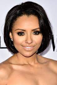 More Pics Of Kat Graham Bob Front Lace Wigs Human Hair Bob Hairstyles Short Hair Styles