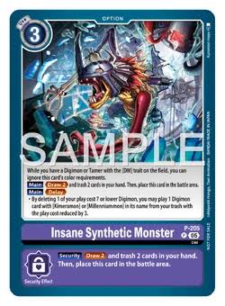 Insane Synthetic Monster (Store Tournament 2025 Vol.4 Participation Pack)