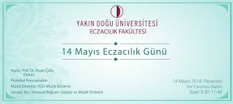 Öncelikle bu günün adının türk eczacılık günü olduğunu ve 1968 yılından beri kutlandığını belirtelim. 14 Mayis Eczacilik Gunu Yakin Dogu Universitesi I Neu Edu Tr