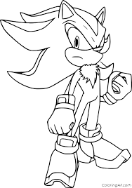 Customize the letters by coloring with markers or pencils. Sonic The Hedgehog Coloring Pages Coloringall