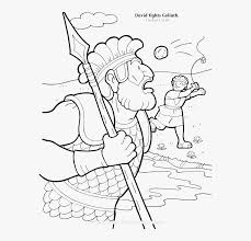 Keep your kids busy doing something fun and creative by printing out free coloring pages. David Fights Goliath Coloring Page Coloring Page Daud Dan Goliat Hd Png Download Kindpng
