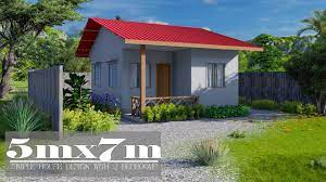 Maybe you would like to learn more about one of these? 5mx7m Simple House Design With 2 Bedrooms Youtube