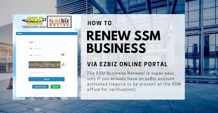 Berikut adalah panduan cara pendaftaran dan pembaharuan perniagaan ssm terkini termasuk aplikasi online 4. How To Renew Ssm Business Online Via Ezbiz Step By Step With Pictures