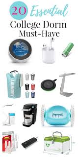Start The New Year Of College Off Right With 20 Must Have Essential Items For Your Dorm College Dorm Essentials College Dorm Room Essentials Boy College Dorms