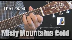 Misty Mountains Cold The Hobbit Guitar Lesson Guitar Lessons Guitar The Hobbit