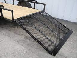 This New 5x10 Steel Ramp Gate Utility Trailer Is A Lightweight Trailer Suitable For Personal Or Commercial U Utility Trailer Lightweight Trailers Trailer Ramps