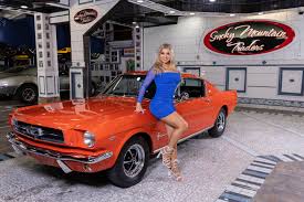 Image result for Poppy Red 1965 Mustang