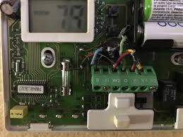 Wiring a thermostat is a simple step by step process that anyone can do. This Is My Current Thermostat Simple Comfort 2200 Would Someone Be Able To Tell Me Just By This Photo If My Wiring Is Compatible With The Ecobee4 I Tried A While