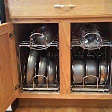 Rev A Shelf 5cw2 2122 Cr 21 In Pull Out 2 Tier Base Cabinet Cookware Organizer Kitchen Cabinet Storage Modern Kitchen Renovation Kitchen Cabinets