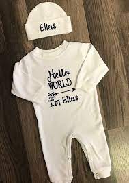 Hello World I M Homecoming Outfit Embroidered Romper Etsy Homecoming Outfit Rompers Outfits