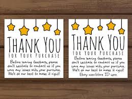Check out our thank you for your purchase cards selection for the very best in unique or custom, handmade pieces from our шаблоны shops. Thank You For Your Purchase Gold Star Ebay Seller Business Cards Personalized Ebay