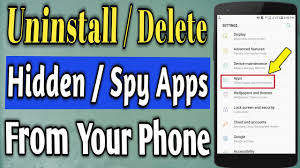 How To Uninstall Or Delete Hidden Apps Delete Spying Apps From Your Phone Youtube How To Uninstall Hide Apps Free Paid Apps