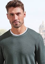 JOHN DEVIN Sweater in Emerald