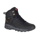 Mens Vego Thermo Waterproof Winter Boots with Vibram Arctic Grip Sole - Black MERRELL