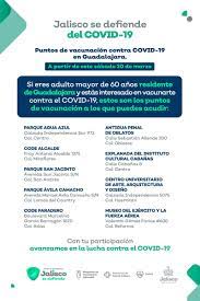 Vacunación en jalisco para personas de 50 a 59 años y embarazadas: Gobierno De Jalisco On Twitter El Sabado 20 De Marzo Inicia La Vacunacion Contra El Covid 19 A Personas Mayores De 60 Anos Que Viven En Guadalajara Identifica Las Sedes Donde Sera