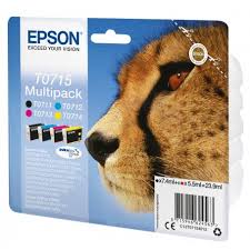 No need any cost or waste extra time. Pack Cartouches Epson T0715 Noir Couleurs Bureau Valla C E Martinique