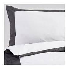 Kuddflox Housse De Couette Et 2 Taies Blanc Gris Nbre De Taies D Oreiller 2 Pieces Longueur Housse Couette 220 Cm Largeur Housse Lit Ikea Linge De Lit Ikea