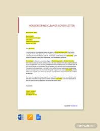 Application for position of hotel management professional. 11 Free Housekeeping Cover Letter Templates Edit Download Template Net