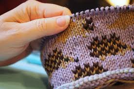 Stitch patterns can be influence by the type of yarn used and the number of plys. Hedgehogs Part Three Duplicate Stitch Bridget Pupillo Knitwear Design