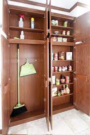 By simply adding a few shelves, the space can be totally repurposed as a food storage area. Can Pantry And Broom Closet Commodore Of Indiana