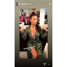 Vanderpump Rules' Lala Kent in Jennifer Lopez Sexy Green Dress