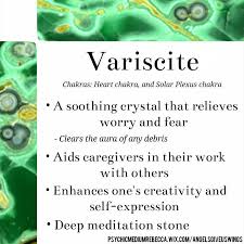 Variscite Crystal Meaning Crystal Healing Stones Crystal Therapy Energy Crystals