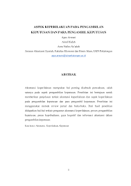 Maybe you would like to learn more about one of these? Http Repository Iainpekalongan Ac Id 277 1 Akuntansi 20keperilakuan Pdf