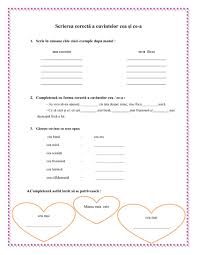 De ce ne facem griji cu privire la limba romana? Scrierea CorectÄƒ A Cuvintelor Cea È™i Ce A Interactive Worksheet
