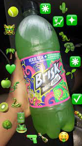 Green Brisk Juice Juice Flavors Food Drinks Dessert Food Cravings