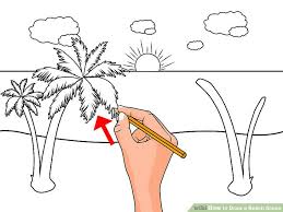 Click the link to buy sketching pencils set for your drawing work. Beach Sunset Drawing For Kids