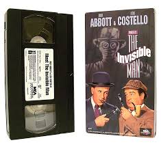 BUD ABBOTT & LOU COSTELLO MEET THE INVISIBLE MAN (1951)" Comedy VHS (1992,  MCA) 96898067331| eBay