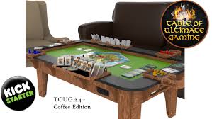 Table Of Ultimate Gaming The Ultimate Game Table By Wood Robot Kickstarter Table Games Table Gaming Table Diy