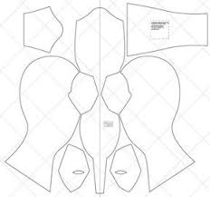 Dead Pool Movie Fabric Mask A4 Letter Size Pdf Template Etsy Sewing Patterns Animal Mask Templates Sewing