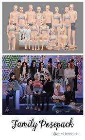 Mel Bennett Photo Family Posepack 1 Group Pose 15 Sims Sims 4 Couple Poses Sims 4 Family Sims 4 Toddler