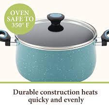 Get it as soon as thu, mar 11. Paula Deen Riverbend Nonstick Cookware Pots And Pans Set 12 Piece Gulf Blue Speckle Pricepulse