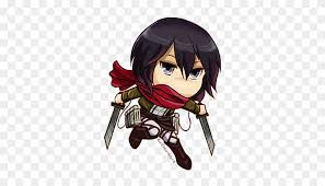 Looking for the best attack on titan wallpaper? Lovely Attack On Titan Wallpaper Levi Mikasa Chibi Mikasa Ackerman Free Transparent Png Clipart Images Download